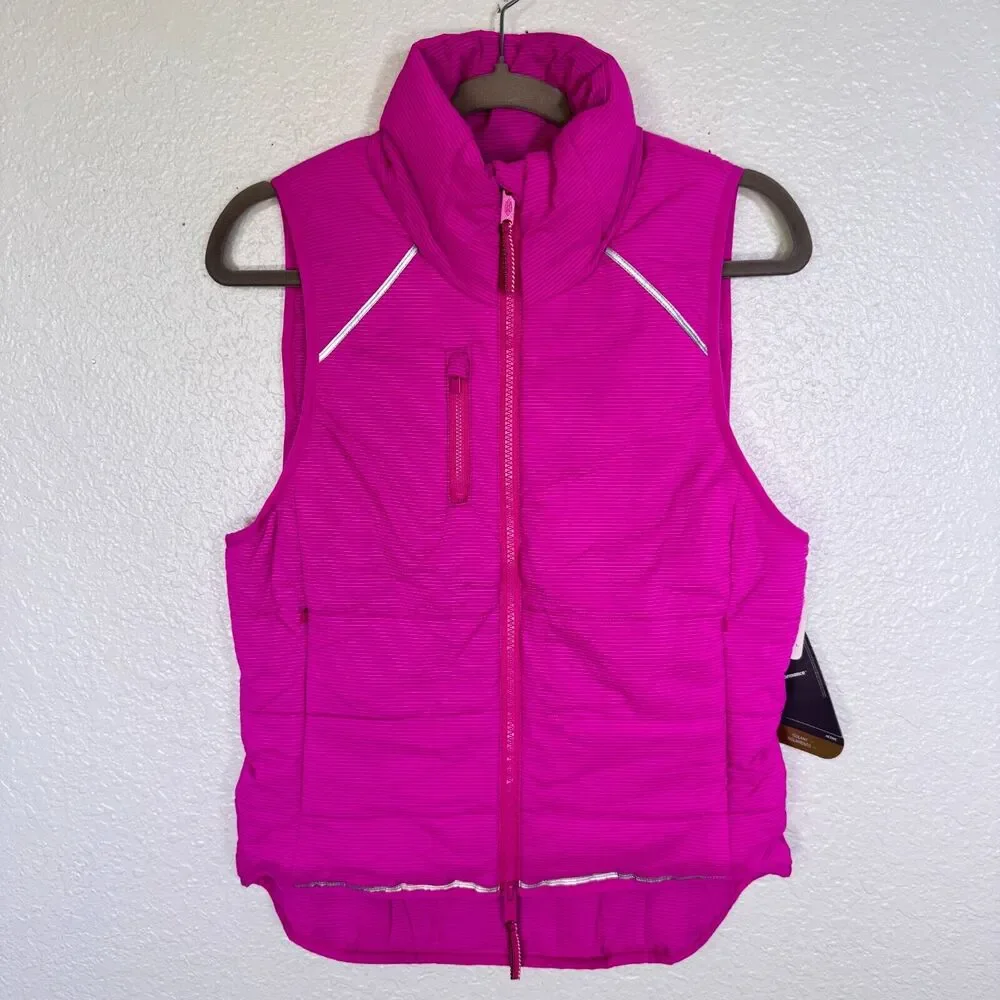 Free People Gathering Storm Vest Womens XS Puffer Zip Up Outdoor Run Hike NEW